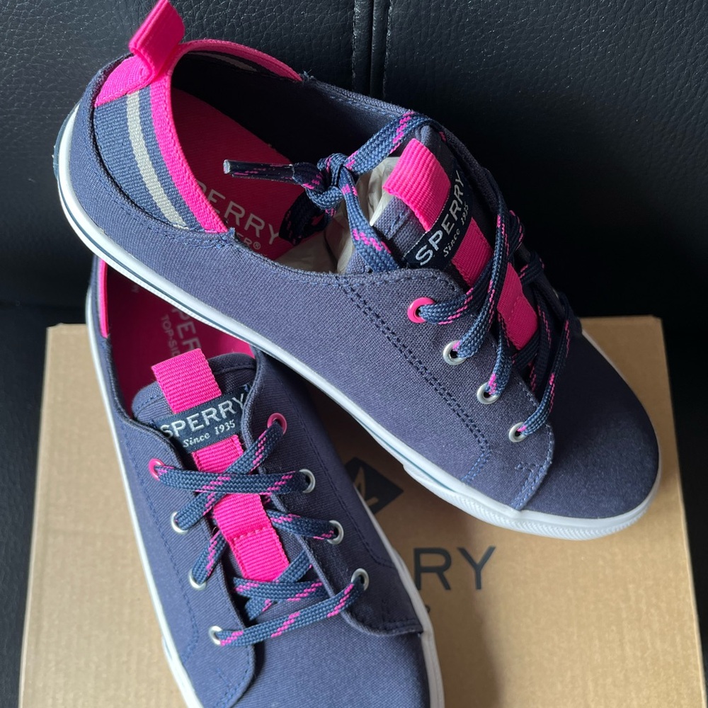Sperry Kids Navy Blue Shoes - Brand New